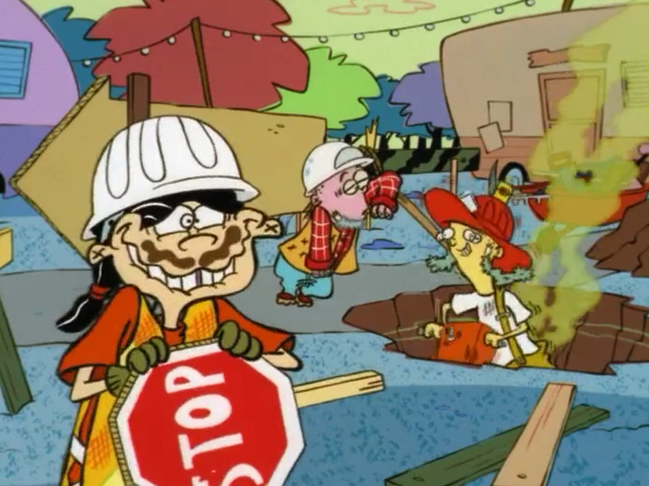 Sitio en construccion (Ed Edd y Eddy)